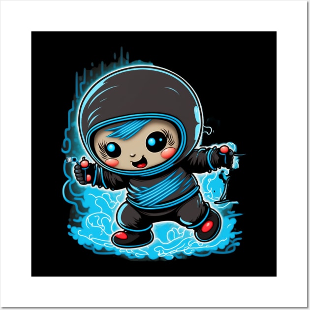 Ninja Kidz, Ask Me About My Ninja Disguise Wall Art by LetsGetInspired